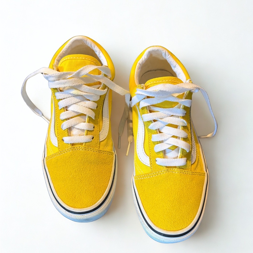 Vans Yellow Sneakers EUC - Picture 1 of 6